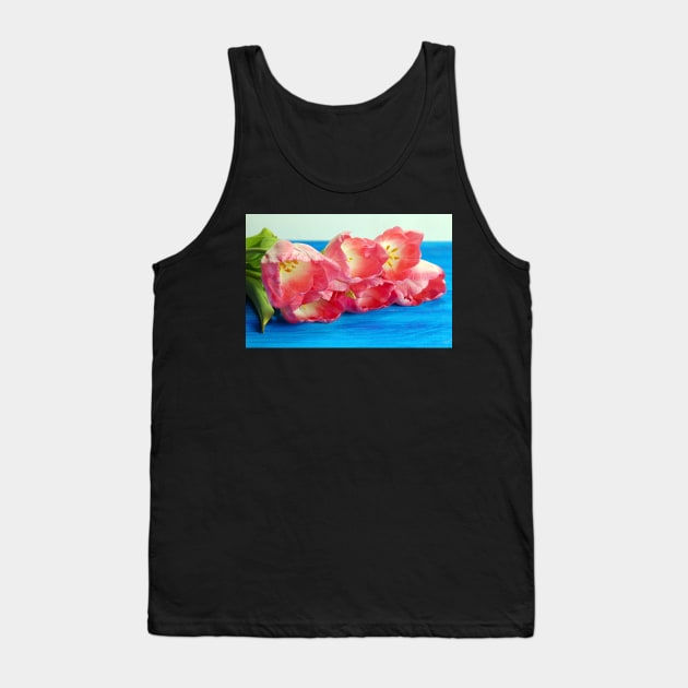 Tulips Tank Top by ikshvaku